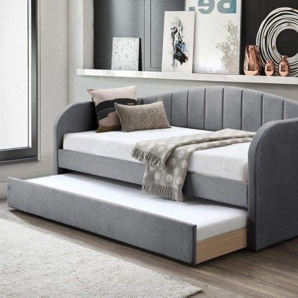 Luna Trundle Single Super Single Bed Frame