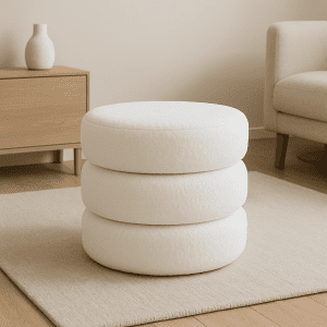 bench 48 leia white stool