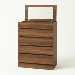 4 layer drawer chest with mirror CH 8021