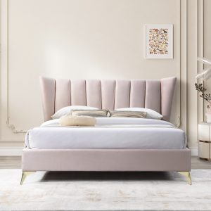 Adda queen bed frame malaysia velvet katil queen