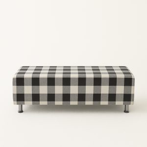 4ft velvet bench