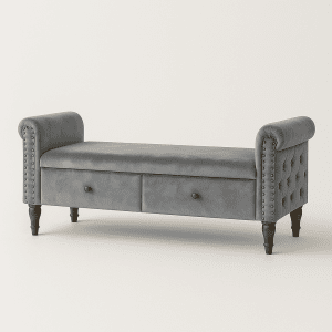 Elliott Chesterfield Long Sofa Bench