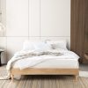Kanso Veneer Oak Queen Bed Frame
