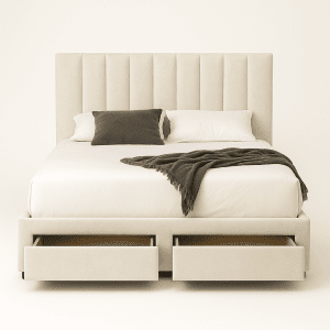 4 drawer queen bed frame