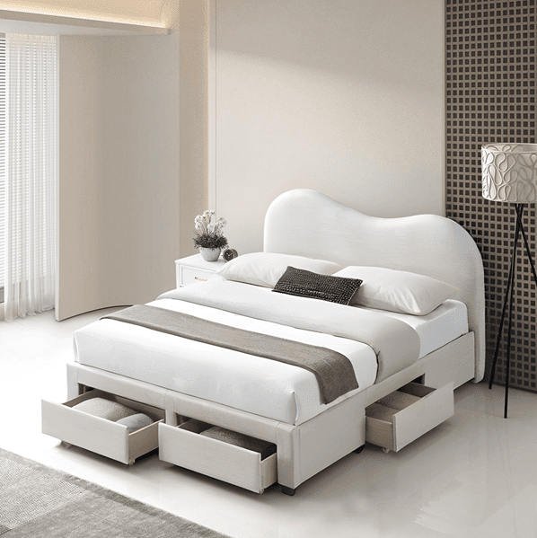 Eluna 4 Drawer Storage Queen Bed Frame Quality Bed Furniture