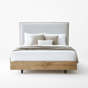 alexa queen floating bed frame queen bed frame