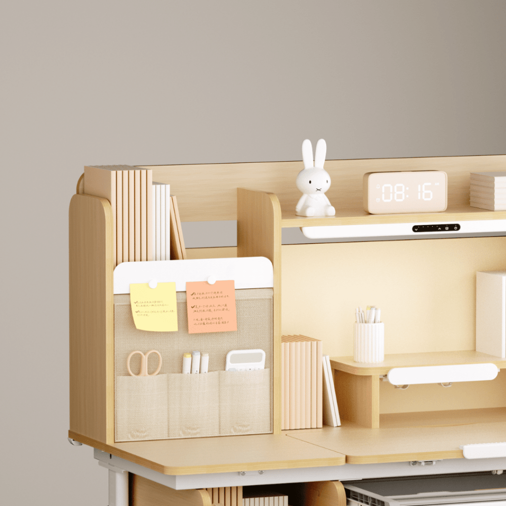 Study Desk All Part Ergonomic Wooden Study Desk Malaysia – Jolly LED Study Table