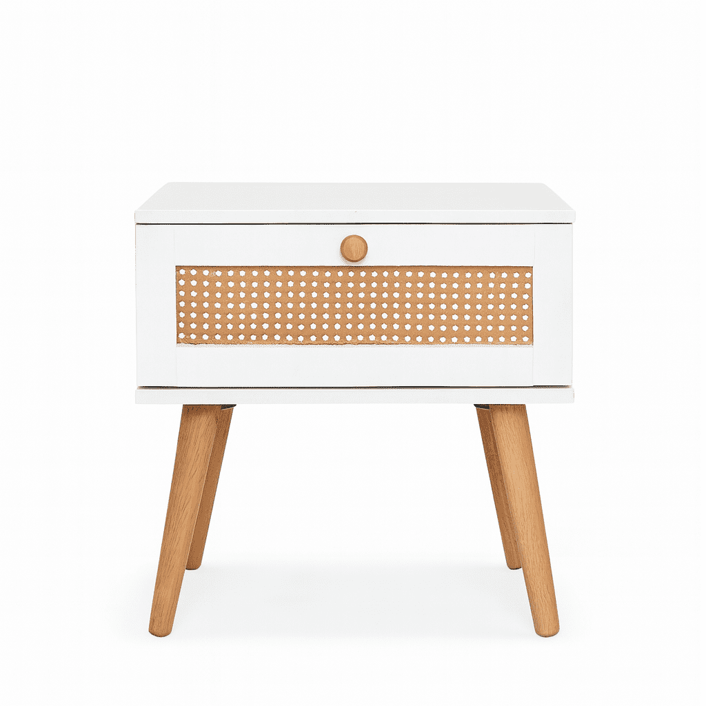 Sierra Rattan Bedside Table