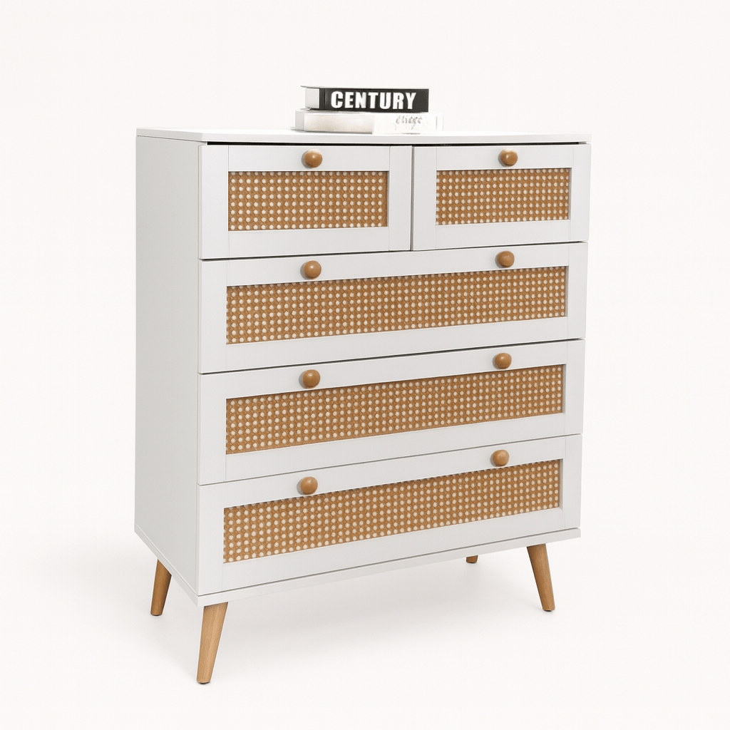 Solvia Rattan Drawer Chest