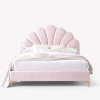 9434 camellia king bed frame pink