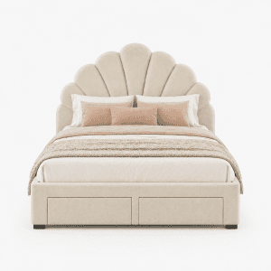 Mirella 4 Drawer Storage King Bed Frame