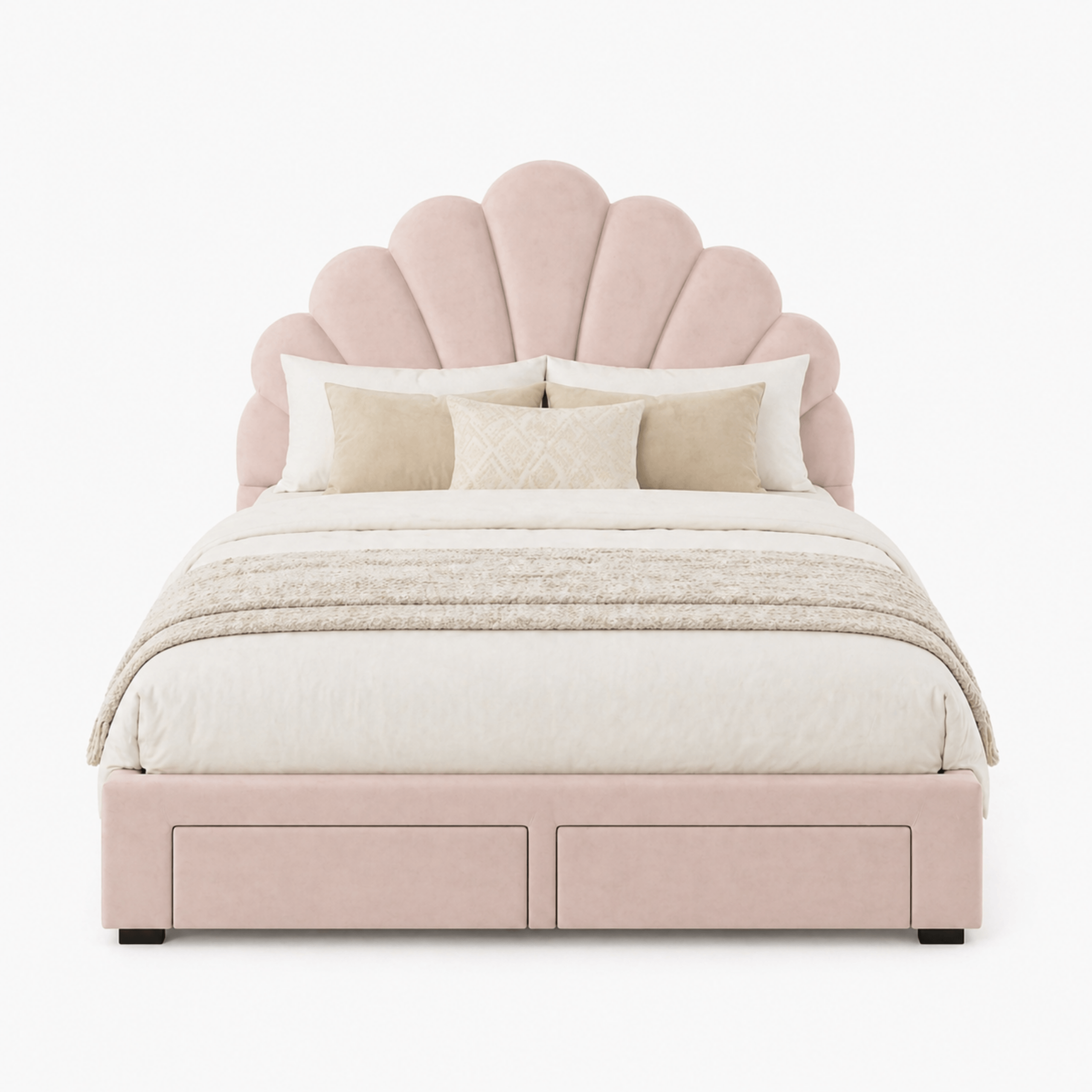 Mirella 4 Drawer Storage Queen Bed Frame