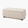 mallow storage bench ottoman bench