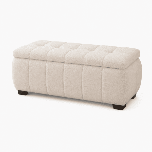 mallow storage bench ottoman bench