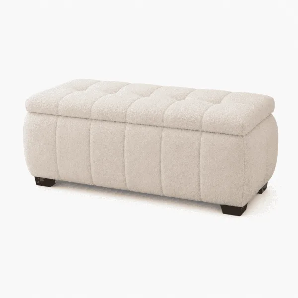mallow storage bench ottoman bench