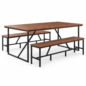 Arden Dining Table & Bench Set