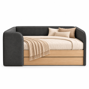 Vello Super Single Storage Bed Frame